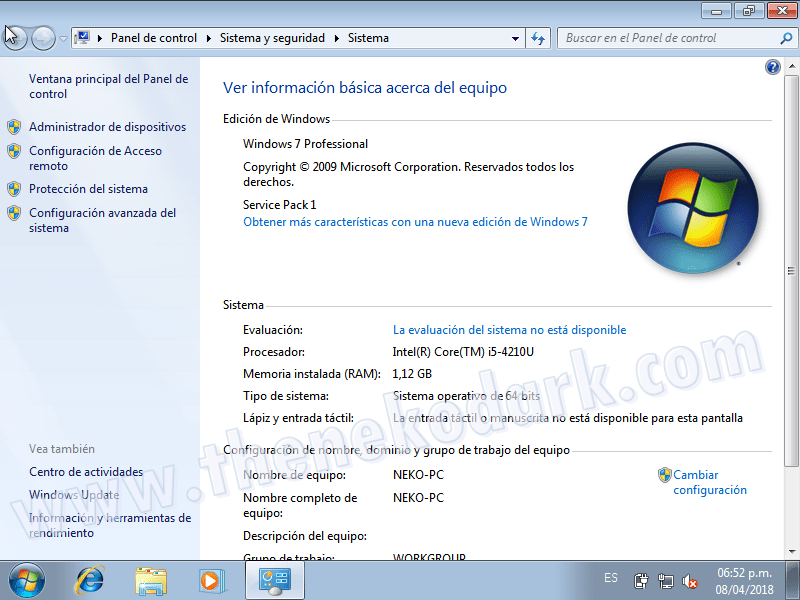 windows 7 professional x64 upgrade