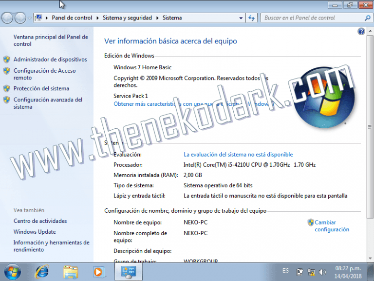 Windows 7 Home Basic SP1 Full Español [Mega] (2026)