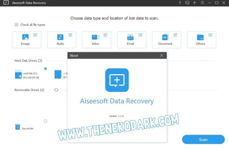 download the new Aiseesoft Data Recovery 1.6.12