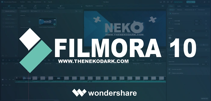 Wondershare Filmora 10 Full Español