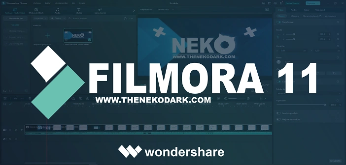 Wondershare Filmora 11 Full Español