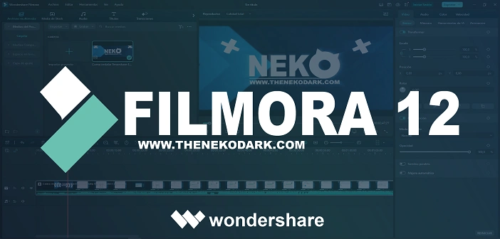 Wondershare Filmora 12 Full Español