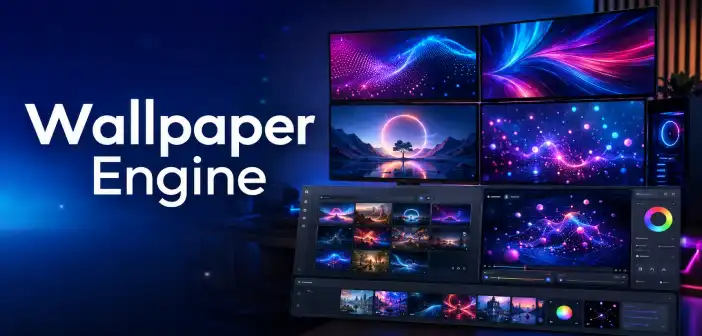 Wallpaper Engine aplicado a fondos animados, escenas interactivas y escritorios personalizados